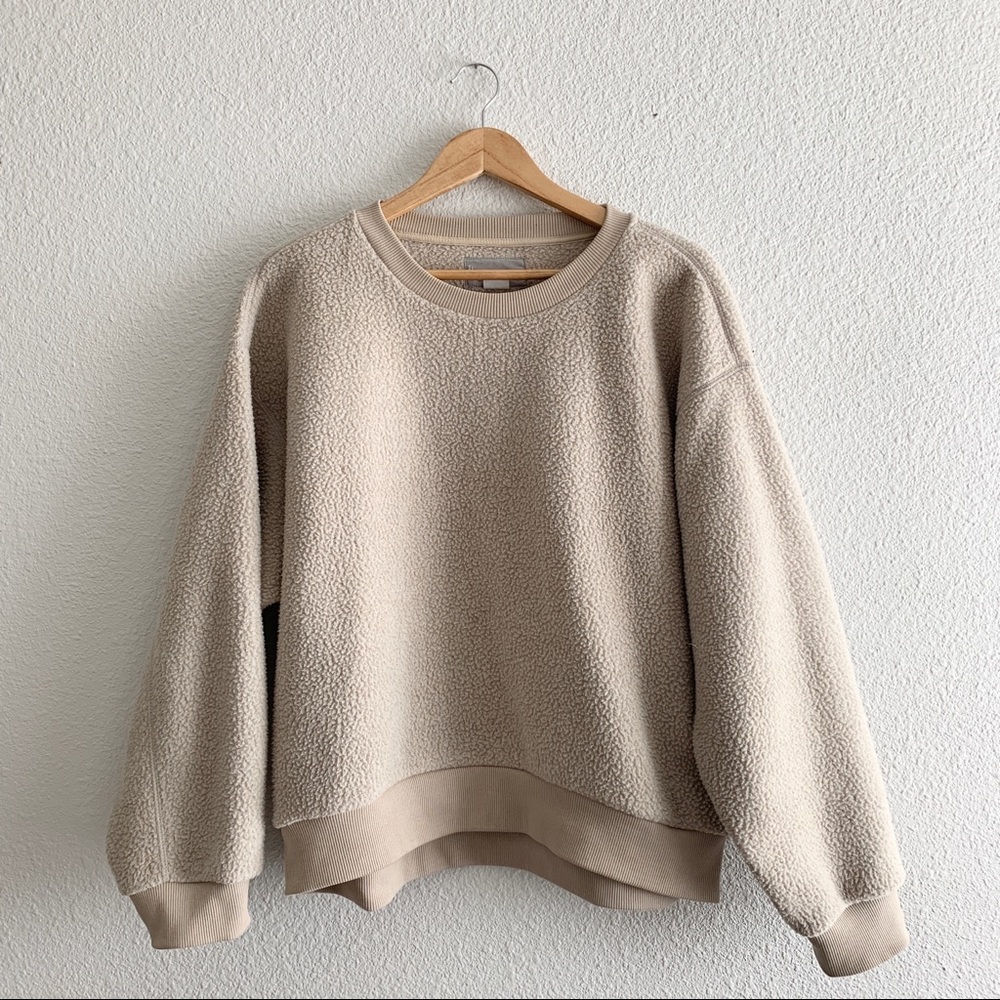 Everlane Renew Fleece Sweater XL